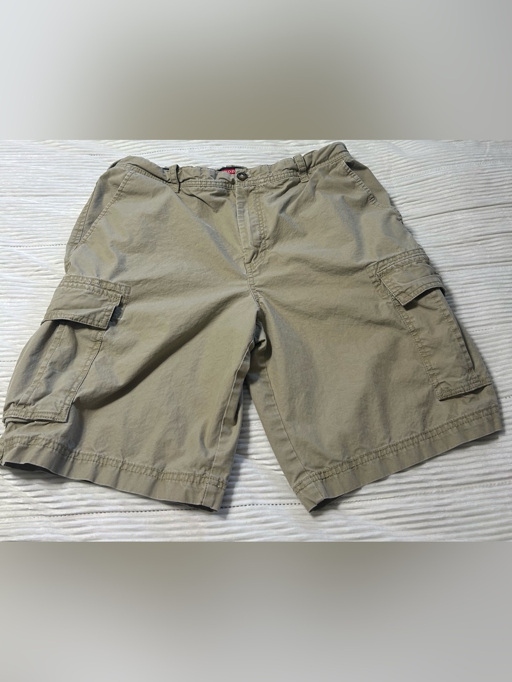 Izod Men's Cargo Shorts - Khaki